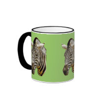 Zebra Ceramic Mug mugs