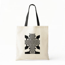 ZEBRA CROSS CANVAS BAG