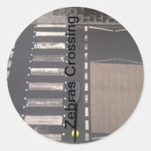 Zebra Crossing Stickers