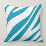 Zebra Design Choose Any Custom Color Pillow pillows