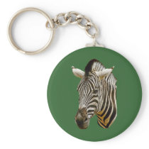 Zebra Drawing keychains