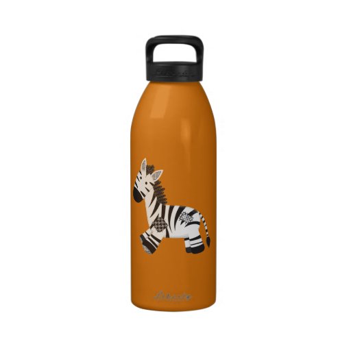 Zebra Drinking Bottle