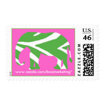 ZEBRA ELEPHANT STAMPS