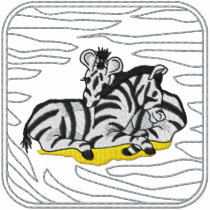 Zebra Embroidered Jacket
