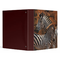 Zebra fantasy - 1" binders