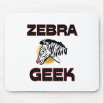 Zebra Geek Mouse Pads