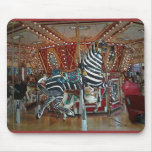 Zebra Go Round Mousepad