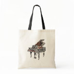 Zebra Grand Piano ~ Bag