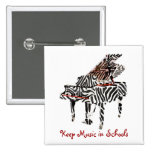 Zebra Grand Piano ~ Button