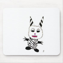 Zebra gremlin mousepads