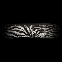 Zebra Grunge Skateboard Deck