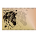 Zebra Head Design Poster posters
