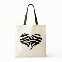 ZEBRA HEART BAG