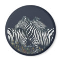 Zebra Hug magnets