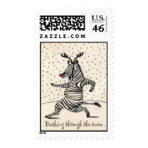 Zebra in disguise stamp