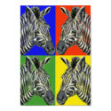 Zebra in four colors Poster posters by yioryia Zebra in four colors Poster posters