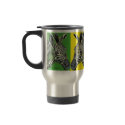 Zebra in four colors Travel Mug by yioryia Zebra in four colors Travel Mug