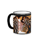 Zebra in love  mugs