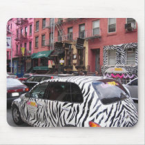 zebra in manhattan mousepad design by vitaliy zebra in manhattan mousepad design