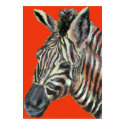 zebra in red - poster posters by yioryia zebra in red - poster posters