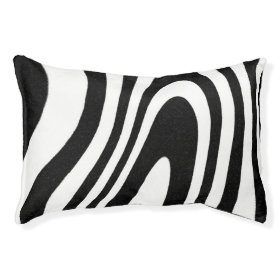 Zebra Inspiration Doggie Bed Small Dog Bed