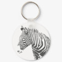 Zebra Keychain by EscapeArtist Zebra Keychain