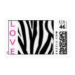 Zebra Love Postage postage