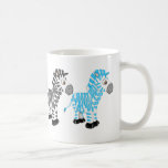 Zebra Lovers fun cartoon coffee mug mugs