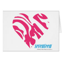 Zebra Magenta 2 Cards