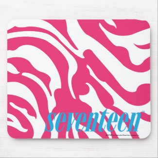 Zebra Magenta mousepad