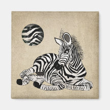 Zebra Magnet