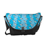 Zebra messenger bag