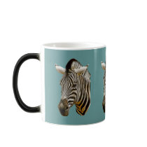 Zebra Morphing Mug mugs