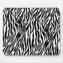 zebra mouse pad