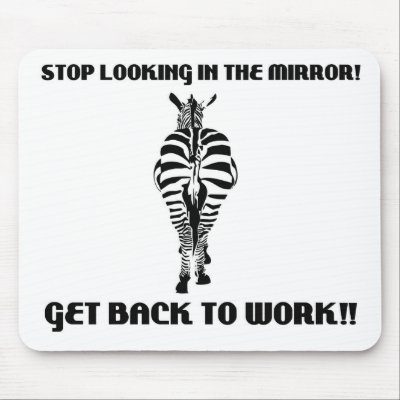 Zebra Mousepad by Anca_pui