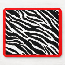 Zebra Mousepad by DesignEntice Zebra Mousepad