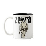 ZEBRA COFFEE MUG
