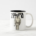 ZEBRA mugs by toddlersplace ZEBRA mugs
