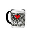 Zebra Mug by CrazyCups Zebra Mug