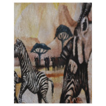 Zebra Mural flyers