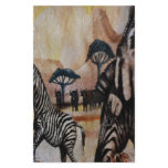 Zebra Mural Personalized Stationery