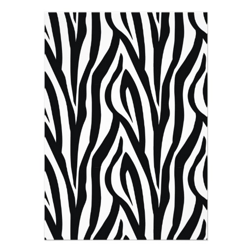 Zebra Mustache Birthday - Black & Lime Green Custom Invite