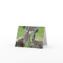 Zebra Note Card