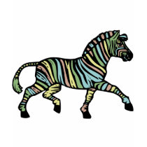 Zebra of a different color t-shirts by T_shirt_Shack Zebra of a different color t-shirts