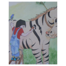 Zebra painting flyers by Rogertheartist Zebra painting flyers