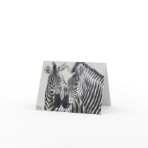 Zebra Pair Notecard