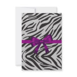 Zebra Party Invitation bachelorette party