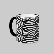 Zebra Pattern Mug