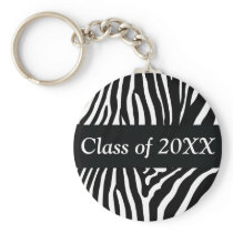 Zebra Personalized Class Of Keychain