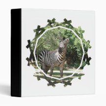 Zebra Photo Design Binder
